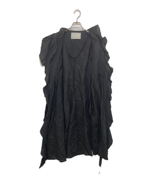 MYLAN（マイラン）MYLAN (マイラン) リネンワンピース ブラック サイズ:不明の古着・服飾アイテム