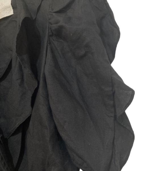 MYLAN（マイラン）MYLAN (マイラン) リネンワンピース ブラック サイズ:不明の古着・服飾アイテム