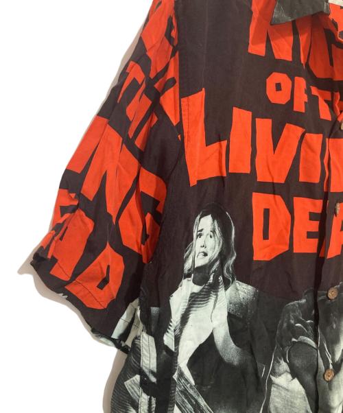 WACKO MARIA（ワコマリア）WACKO MARIA (ワコマリア) NIGHT OF THE LIVING DEAD 半袖シャツ ブラック サイズ:Mの古着・服飾アイテム