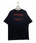 RAF SIMONS（ラフシモンズ）の古着「TOUR Oversized T-shirt」｜ブラック