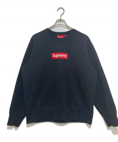 中古・古着通販】SUPREME (シュプリーム) Box Logo Crewneck ブラック