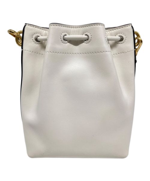 JIMMY CHOO（ジミーチュウ）JIMMY CHOO (ジミーチュウ) ショルダーバッグ ホワイトの古着・服飾アイテム