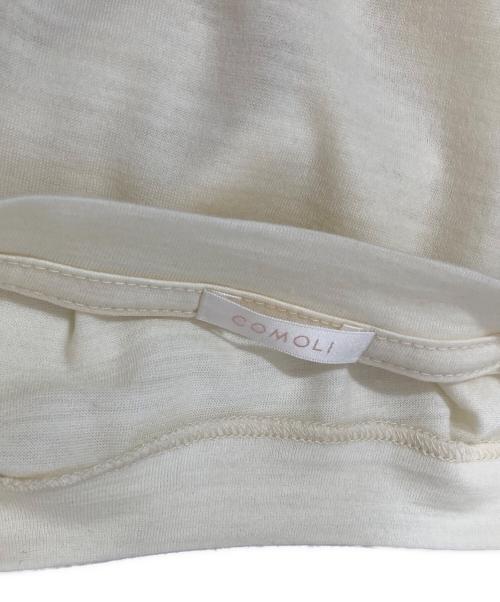 COMOLI（コモリ）COMOLI (コモリ) サマーウールTシャツ ベージュ サイズ:2の古着・服飾アイテム