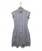 sacaiサカイ）の古着「シャツワンピース」｜ブルー