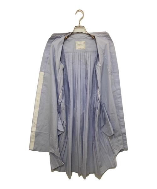 sacai（サカイ）sacai (サカイ) シャツワンピース ブルー サイズ:1の古着・服飾アイテム