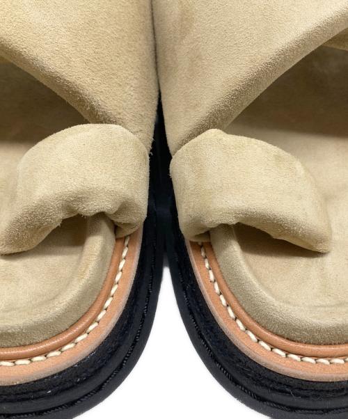 sacai（サカイ）sacai (サカイ) Multiple Sole Sandals ベージュ サイズ:41の古着・服飾アイテム