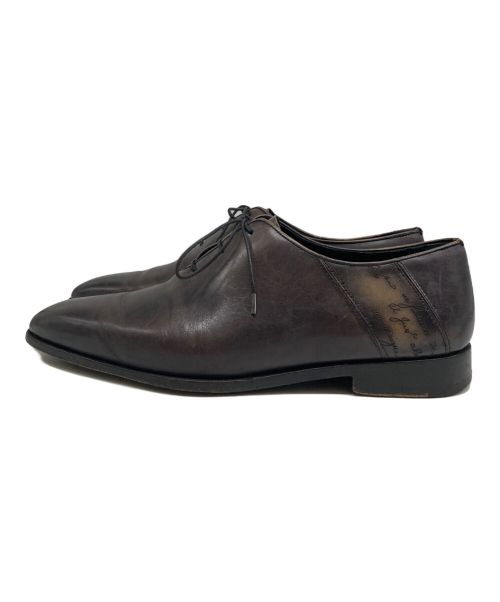 Berluti（ベルルッティ）Berluti (ベルルッティ) アレッサンドロ スカーズ カリグラフィースクリット ブラウン サイズ:8の古着・服飾アイテム