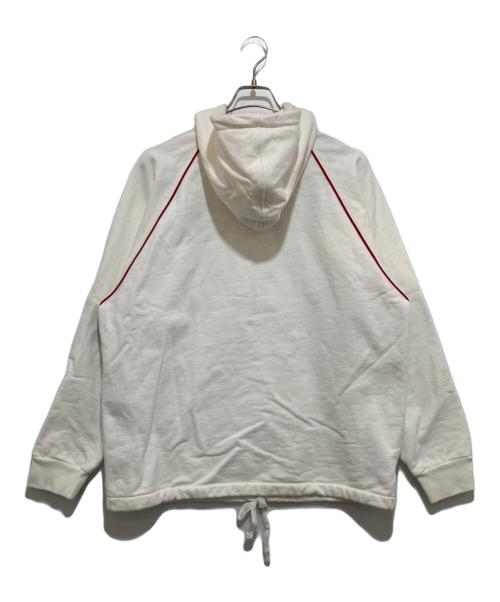 GUCCI（グッチ）GUCCI (グッチ) ウェブ ストライプ コットンジャージー スウェットシャツ ホワイト サイズ:Sの古着・服飾アイテム