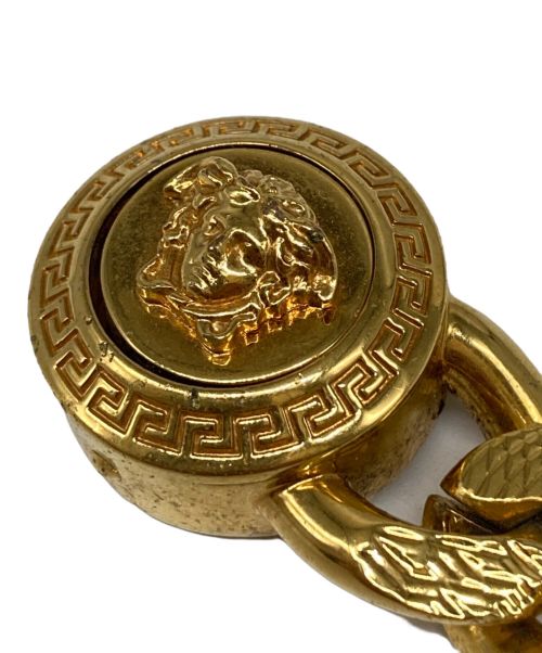VERSACE（ヴェルサーチ）VERSACE (ヴェルサーチ) メデューサロゴチェーンブレスレットの古着・服飾アイテム
