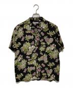 Sun Surfサンサーフ）の古着「アロハシャツ」｜ブラック