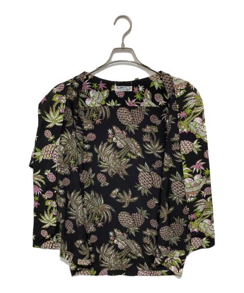 Sun Surf（サンサーフ）Sun Surf (サンサーフ) アロハシャツ ブラック サイズ:Mの古着・服飾アイテム