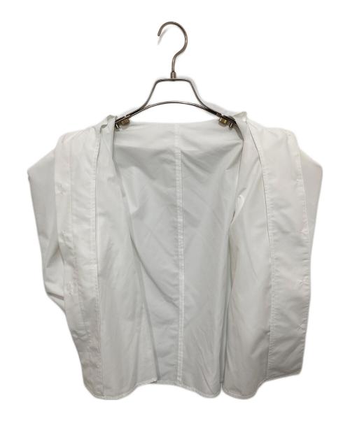 sheller（シェリエ）sheller (シェリエ) パフスリーブブラウス ホワイト サイズ:FREEの古着・服飾アイテム