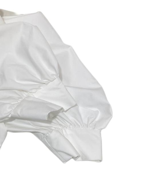 sheller（シェリエ）sheller (シェリエ) パフスリーブブラウス ホワイト サイズ:FREEの古着・服飾アイテム