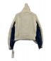 sacai (サカイ) デニム×ニットブルゾン ホワイト サイズ:2：52000円