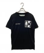 OFFWHITEオフホワイト）の古着「プリントTシャツ」｜ブラック
