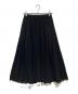 JIL SANDER（ジルサンダー）の古着「シアーロングスカート」｜ブラック