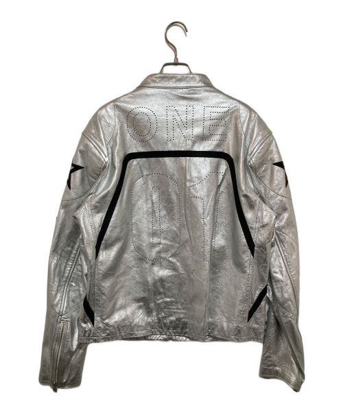 FORSOMEONE（フォーサムワン）FORSOMEONE (フォーサムワン) SIGNATURE RACING JKT グレー サイズ:48の古着・服飾アイテム