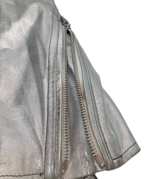 FORSOMEONE（フォーサムワン）FORSOMEONE (フォーサムワン) SIGNATURE RACING JKT グレー サイズ:48の古着・服飾アイテム