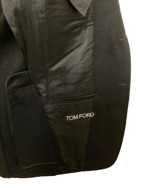 TOM FORD（トムフォード）TOM FORD (トムフォード) 2Bテーラードジャケット656R10 1INU40 ブラック サイズ:44の古着・服飾アイテム