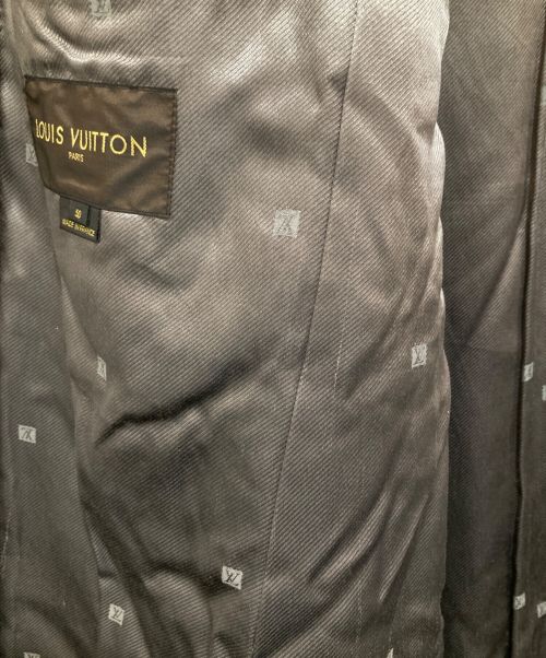 LOUIS VUITTON（ルイ ヴィトン）LOUIS VUITTON (ルイ ヴィトン) アルパカ モヘア Pコート ブラウン サイズ:50の古着・服飾アイテム