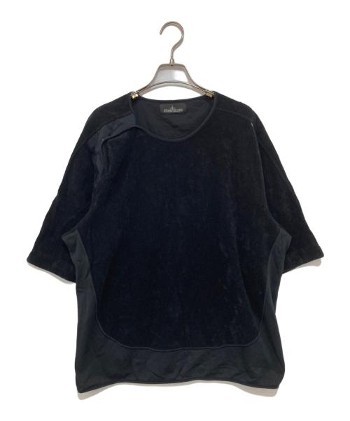 STONE ISLAND（ストーンアイランド）STONE ISLAND (ストーンアイランド) SS SWEATSHIRT COTTON TERRY ブラック サイズ:Mの古着・服飾アイテム