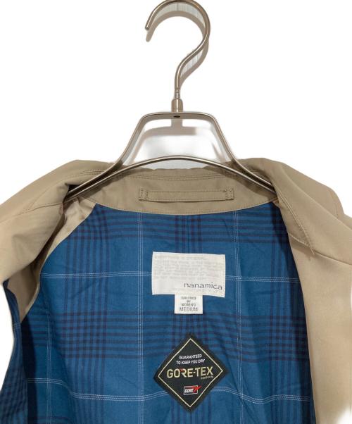 nanamica（ナナミカ）nanamica (ナナミカ) GORE-TEX Soutien Collar Coat ブラウン サイズ:Mの古着・服飾アイテム