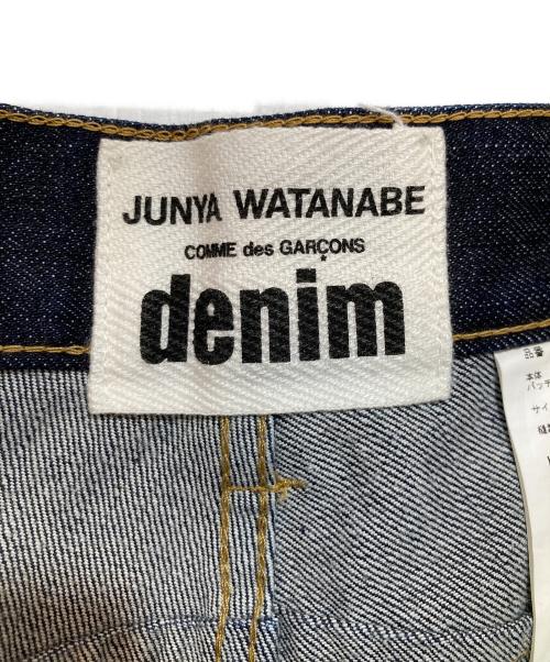 JUNYA WATANABE COMME des GARCONS（(ジュンヤワタナベ コムデギャルソン）JUNYA WATANABE COMME des GARCONS (ジュンヤワタナベ コムデギャルソン) タックワイドデニムパンツ インディゴ サイズ:Sの古着・服飾アイテム