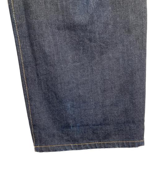JUNYA WATANABE COMME des GARCONS（(ジュンヤワタナベ コムデギャルソン）JUNYA WATANABE COMME des GARCONS (ジュンヤワタナベ コムデギャルソン) タックワイドデニムパンツ インディゴ サイズ:Sの古着・服飾アイテム