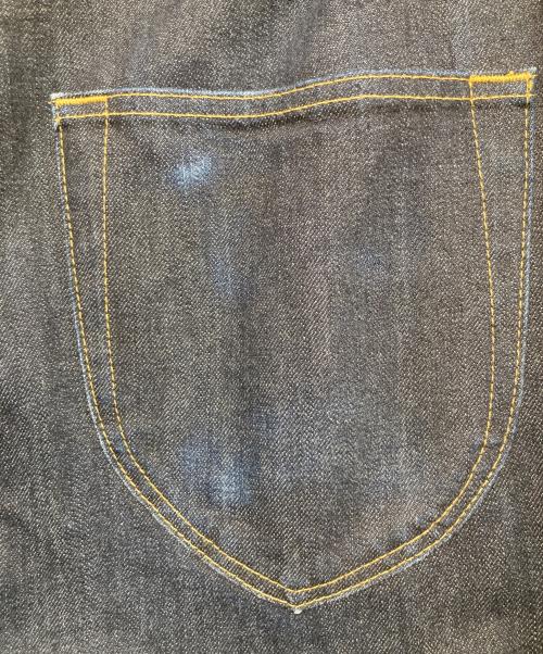 JUNYA WATANABE COMME des GARCONS（(ジュンヤワタナベ コムデギャルソン）JUNYA WATANABE COMME des GARCONS (ジュンヤワタナベ コムデギャルソン) タックワイドデニムパンツ インディゴ サイズ:Sの古着・服飾アイテム