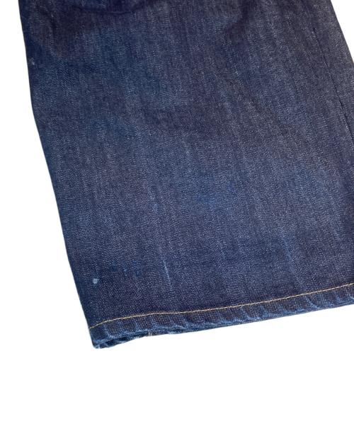 JUNYA WATANABE COMME des GARCONS（(ジュンヤワタナベ コムデギャルソン）JUNYA WATANABE COMME des GARCONS (ジュンヤワタナベ コムデギャルソン) タックワイドデニムパンツ インディゴ サイズ:Sの古着・服飾アイテム