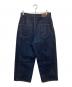 JUNYA WATANABE COMME des GARCONS (ジュンヤワタナベ コムデギャルソン) タックワイドデニムパンツ インディゴ サイズ:S：15000円