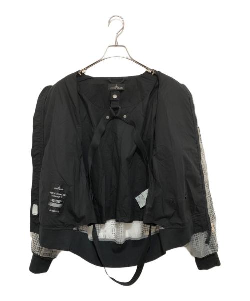 STONE ISLAND（ストーンアイランド）STONE ISLAND (ストーンアイランド) 23SS DISTORTED BOMBER JACKET 3SS SHADOW PROJECT ヒドゥンバッジボンバージャケット 781940713 グレー サイズ:Mの古着・服飾アイテム
