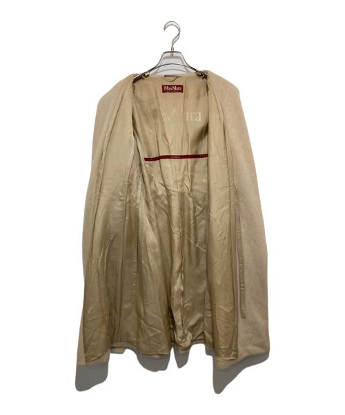 MaxMara（マックスマーラ）MaxMara (マックスマーラ) カシミヤウールコート ベージュ サイズ:36の古着・服飾アイテム