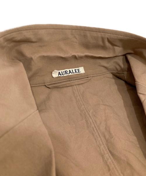 AURALEE（オーラリー）AURALEE (オーラリー) FINX HARD TWIST GABARDINE ブラウン サイズ:4の古着・服飾アイテム