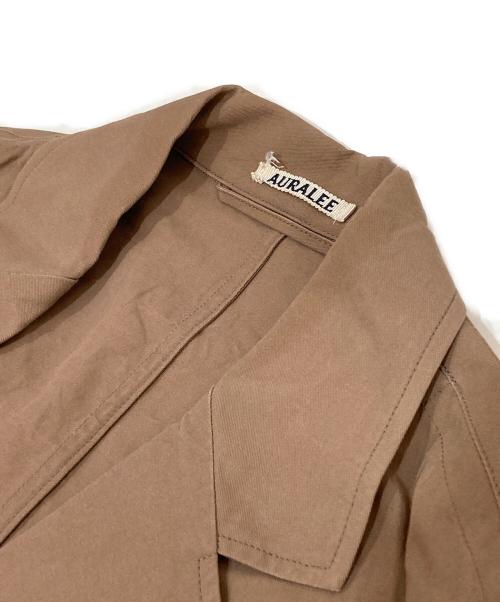 AURALEE（オーラリー）AURALEE (オーラリー) FINX HARD TWIST GABARDINE ブラウン サイズ:4の古着・服飾アイテム