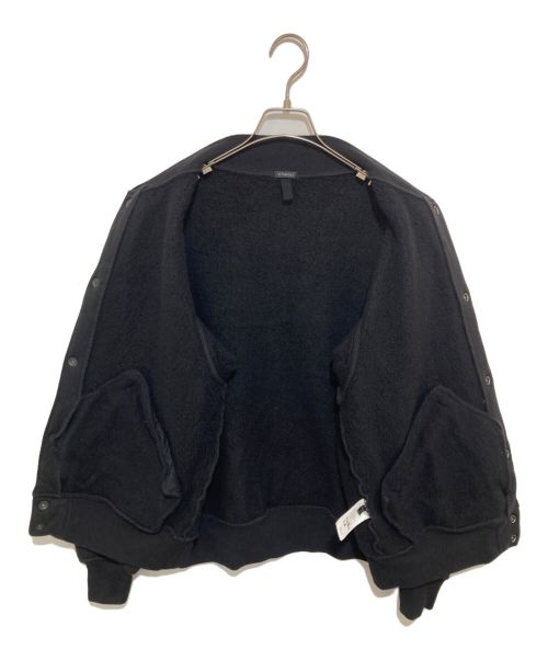 COMOLI（コモリ）COMOLI (コモリ) C/W 裏 スナップジャケット ブラック サイズ:1の古着・服飾アイテム