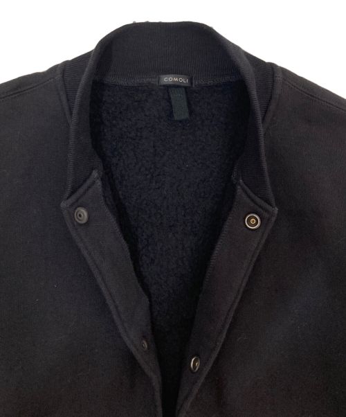 COMOLI（コモリ）COMOLI (コモリ) C/W 裏 スナップジャケット ブラック サイズ:1の古着・服飾アイテム