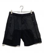 STONE ISLANDストーンアイランド）の古着「カーゴハーフパンツ」｜ブラック