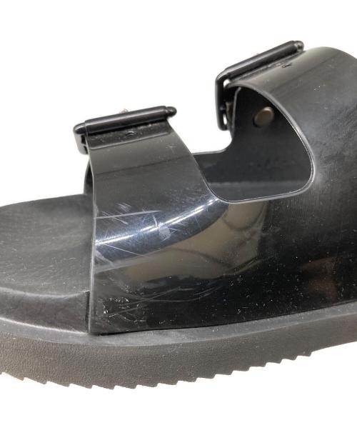 GUCCI（グッチ）GUCCI (グッチ) ミニダブルGサンダル ブラック サイズ:35の古着・服飾アイテム