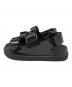 GUCCI (グッチ) ミニダブルGサンダル ブラック サイズ:35：11000円