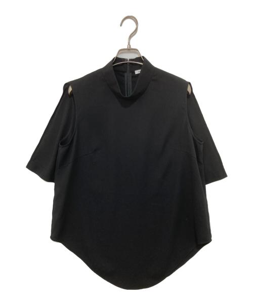 ENFOLD（エンフォルド）ENFOLD (エンフォルド) STAND-NECK HIDDEN-ARM TANK-TOP ブラック サイズ:38の古着・服飾アイテム