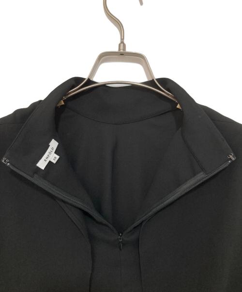 ENFOLD（エンフォルド）ENFOLD (エンフォルド) STAND-NECK HIDDEN-ARM TANK-TOP ブラック サイズ:38の古着・服飾アイテム