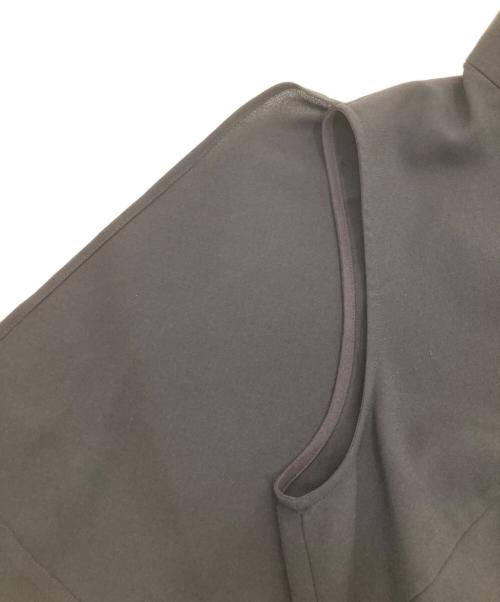 ENFOLD（エンフォルド）ENFOLD (エンフォルド) STAND-NECK HIDDEN-ARM TANK-TOP ブラック サイズ:38の古着・服飾アイテム