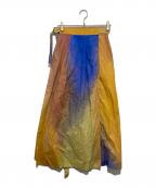 SATORU SASAKIサトル ササキ）の古着「PRINTED WARP SKIRT」｜マルチカラー