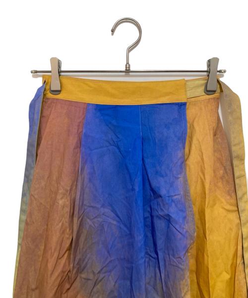 SATORU SASAKI（サトル ササキ）SATORU SASAKI (サトル ササキ) PRINTED WARP SKIRT マルチカラー サイズ:1の古着・服飾アイテム