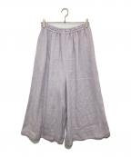 fruits of lifeフルーツ オブ ライフ）の古着「リネンガウチョ」｜パープル