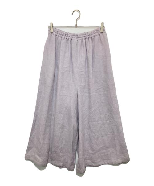 fruits of life（フルーツ オブ ライフ）fruits of life (フルーツ オブ ライフ) リネンガウチョ パープル サイズ:2の古着・服飾アイテム