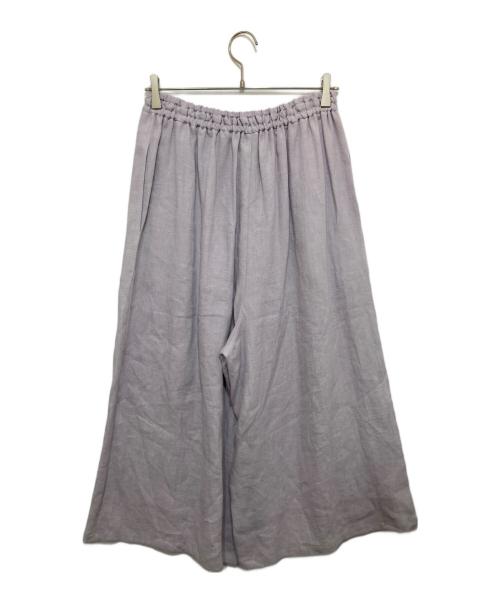 fruits of life（フルーツ オブ ライフ）fruits of life (フルーツ オブ ライフ) リネンガウチョ パープル サイズ:2の古着・服飾アイテム