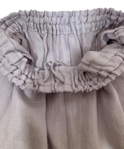 fruits of life（フルーツ オブ ライフ）fruits of life (フルーツ オブ ライフ) リネンガウチョ パープル サイズ:2の古着・服飾アイテム