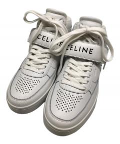 中古・古着通販】CELINE (セリーヌ) ハイカットスニーカー ホワイト 